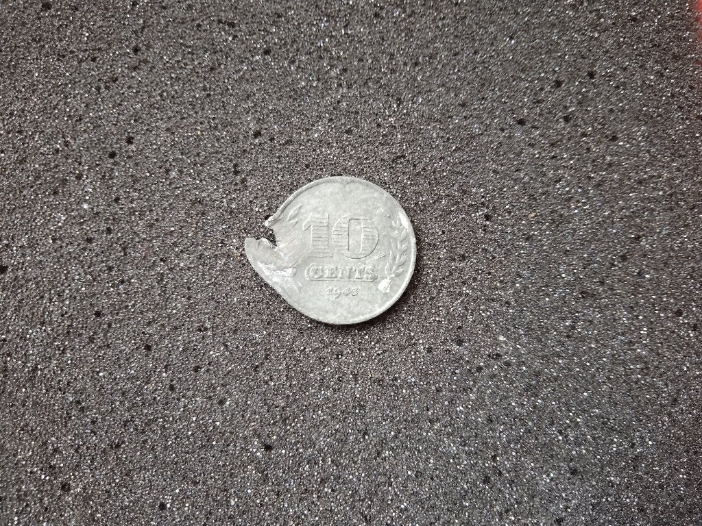 10 cent uit 1943, Ophalen of Verzenden, Vóór koninkrijk, 10 cent, Losse munt