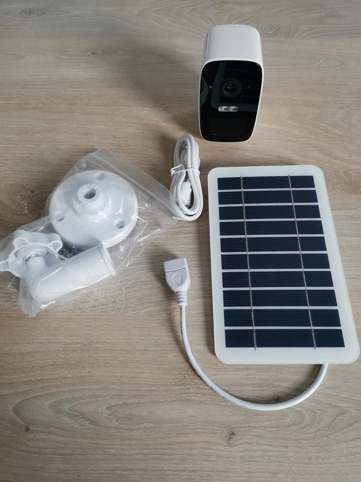 Solar IP Beveiligingscamera, Ophalen of Verzenden, Zo goed als nieuw, Buitencamera