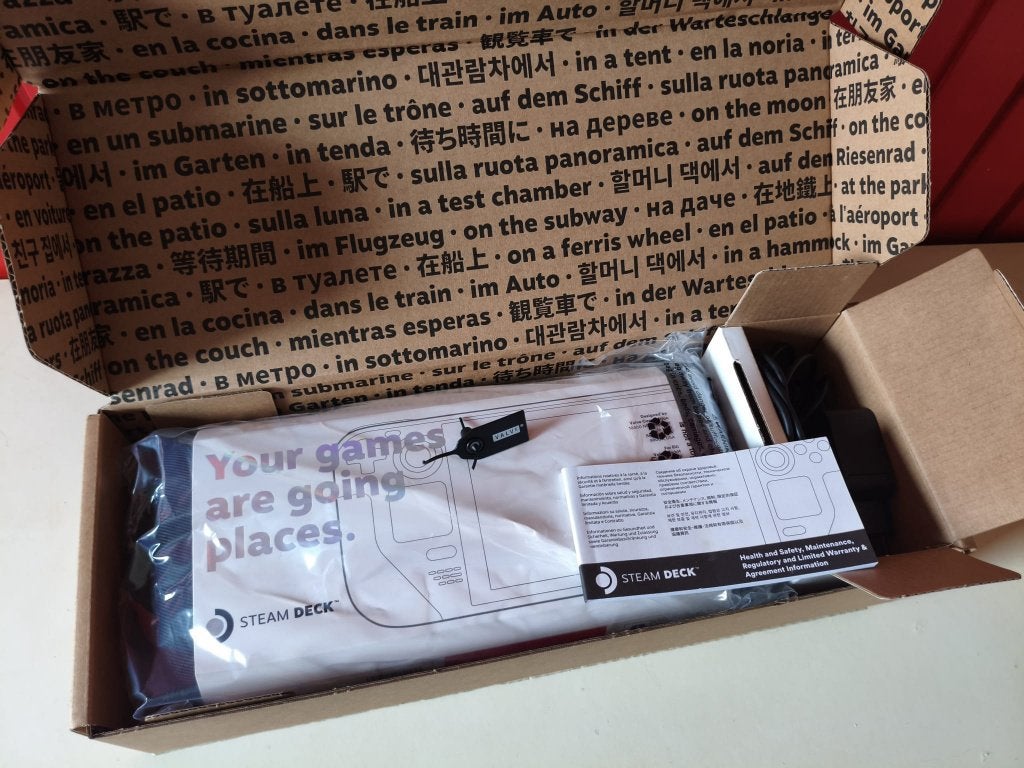 Steam Deck - 64GB - Originele verpaking + Screen protector