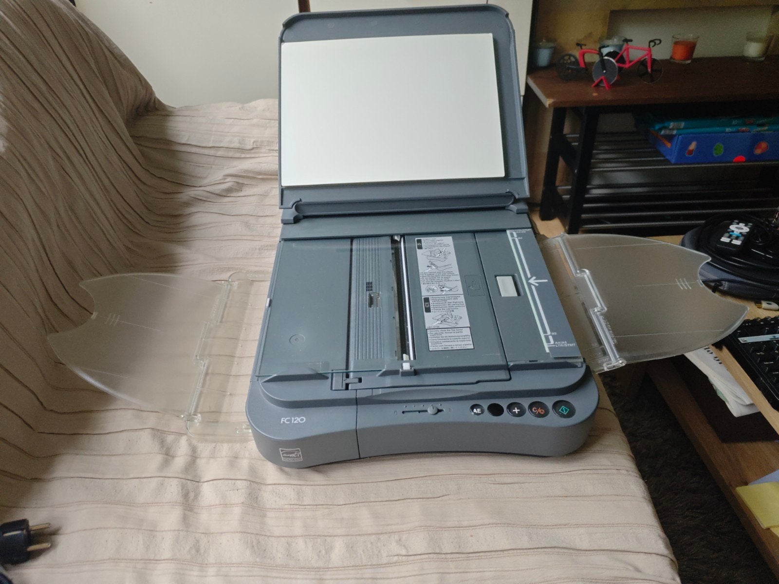 Kopieerapparaat zwart/wit canon fc 120, Computers en Software, Printers, Ophalen
