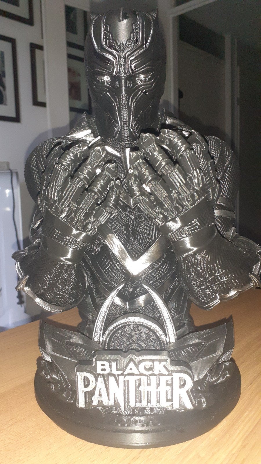 3D print Black Panter, Zwart, 32 cm, Nieuw, Ophalen of Verzenden