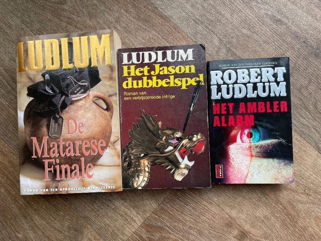 Ludlum drie boeken, Ophalen, Gelezen, Robert Ludlum, Nederland