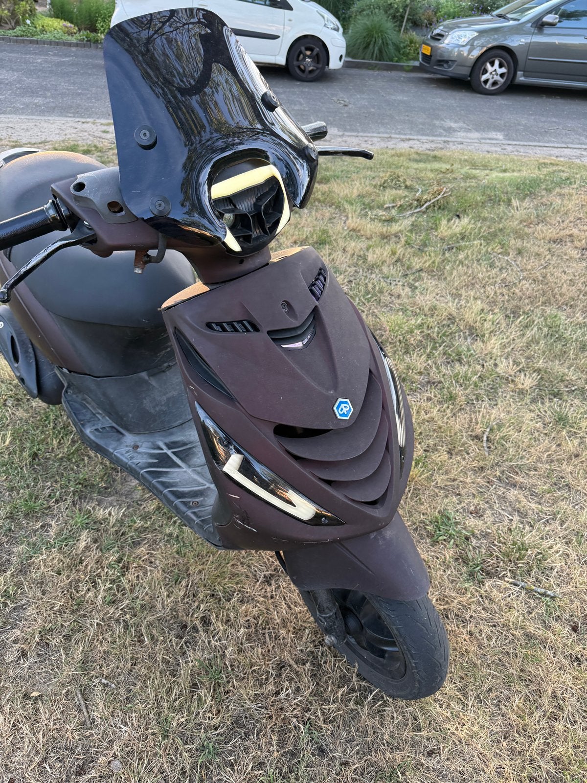 Piaggio Zip C25 - Blauw Kenteken, Fietsen en Brommers, Scooters | Piaggio, Ophalen, Gebruikt, Zip, Benzine