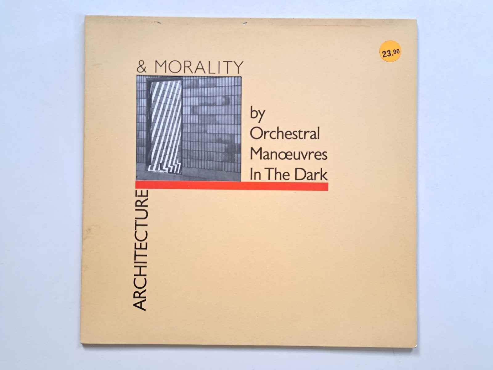 Lp vinyl   OMD - Architecture & Morality, Ophalen of Verzenden, Gebruikt, 12 inch
