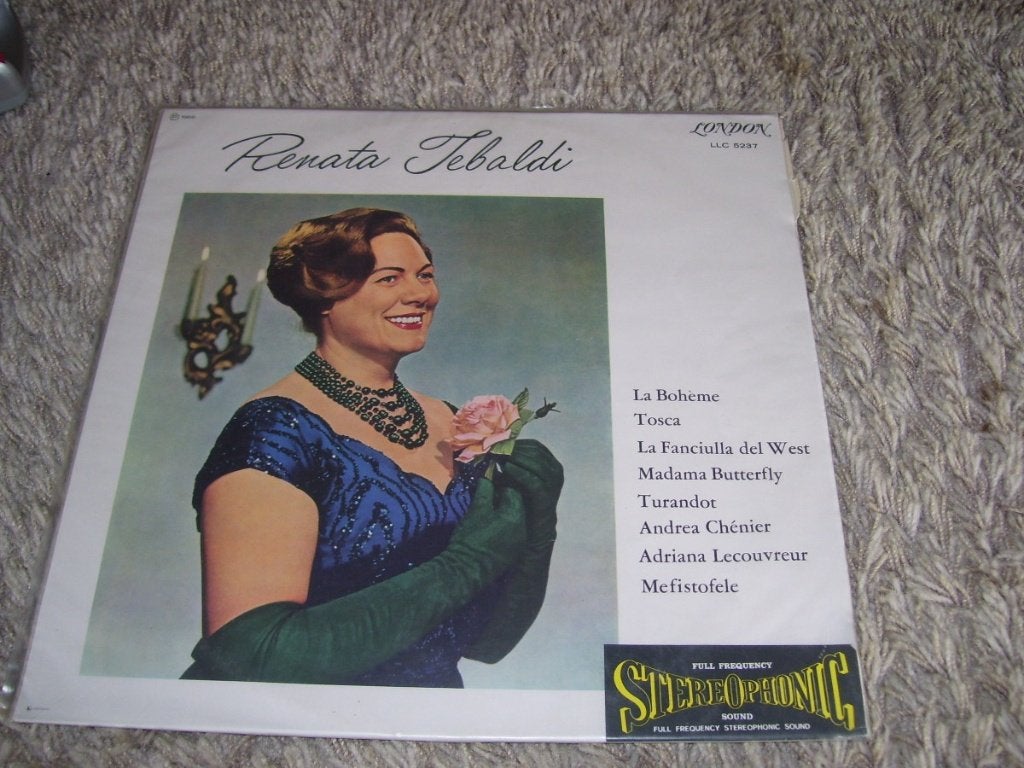 RENATA TEBALDI, Cd's en Dvd's, LP, Ophalen of Verzenden, Zo goed als nieuw, Opera of Operette