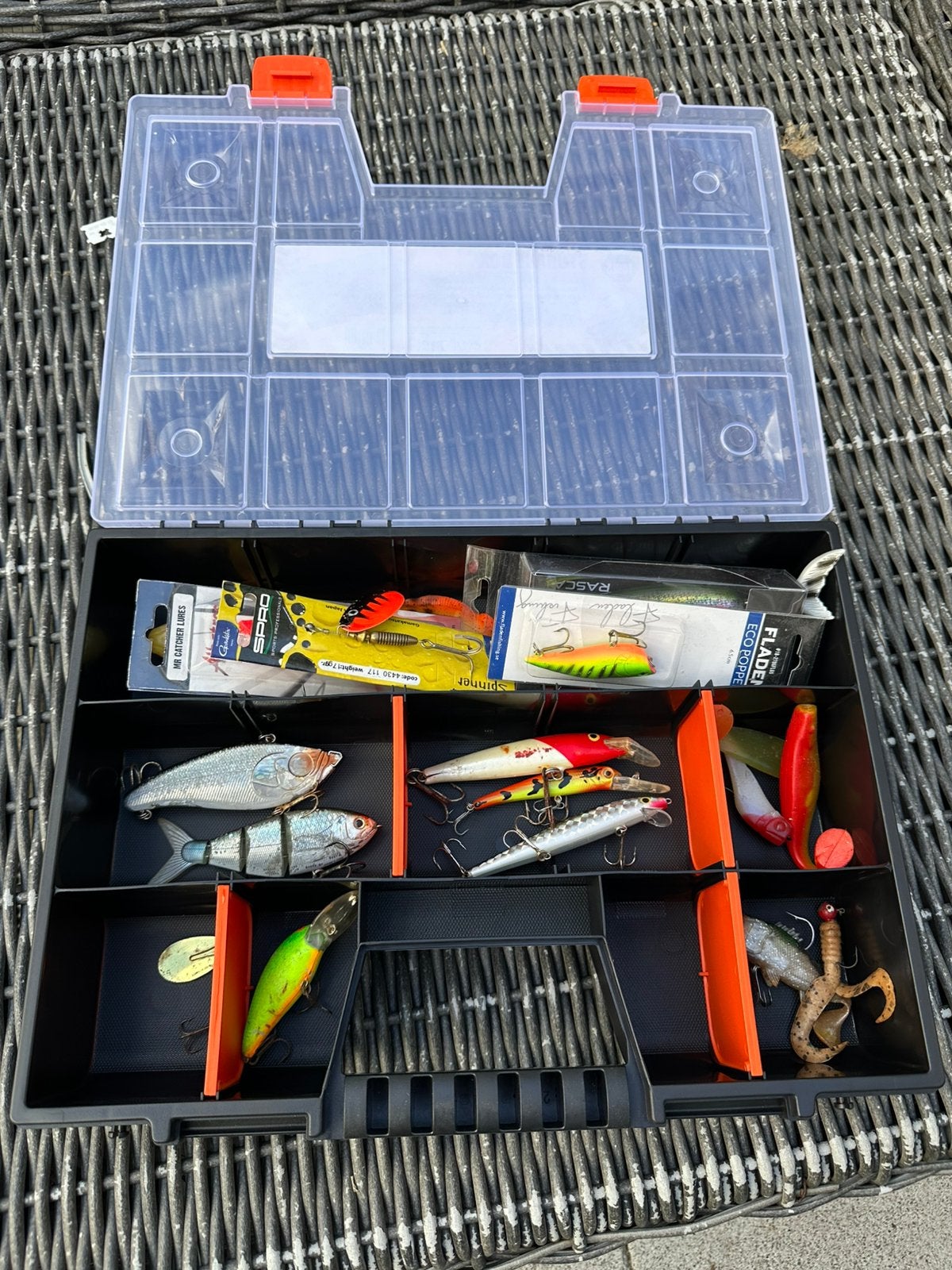 Roofvis spullen snoek,baars,snoekbaars, Ophalen, Zo goed als nieuw, Overige typen
