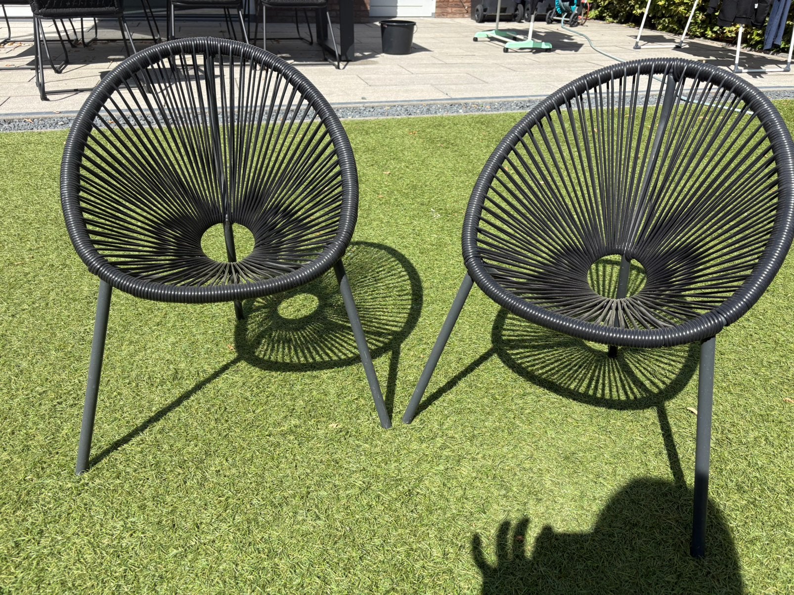 Kinder tuinstoelen in perfecte staat!, Tuin en Terras, Tuinstoelen, Ophalen, Zo goed als nieuw, Kunststof