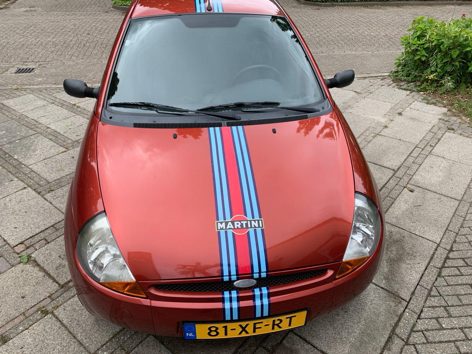 Ford Ka 1.3 I 44KW 2007 Rood, Auto's, Ford, Voorwielaandrijving, 1299 cc, 31 €/maand, 4 cilinders
