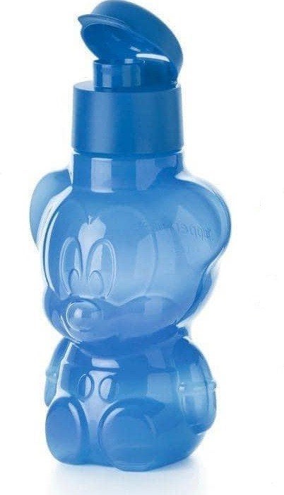 Tupperware Ecofles Mickey Mouse Blauw 425ml Nieuw, BPA-vrij, Blauw, Overige typen, Ophalen of Verzenden