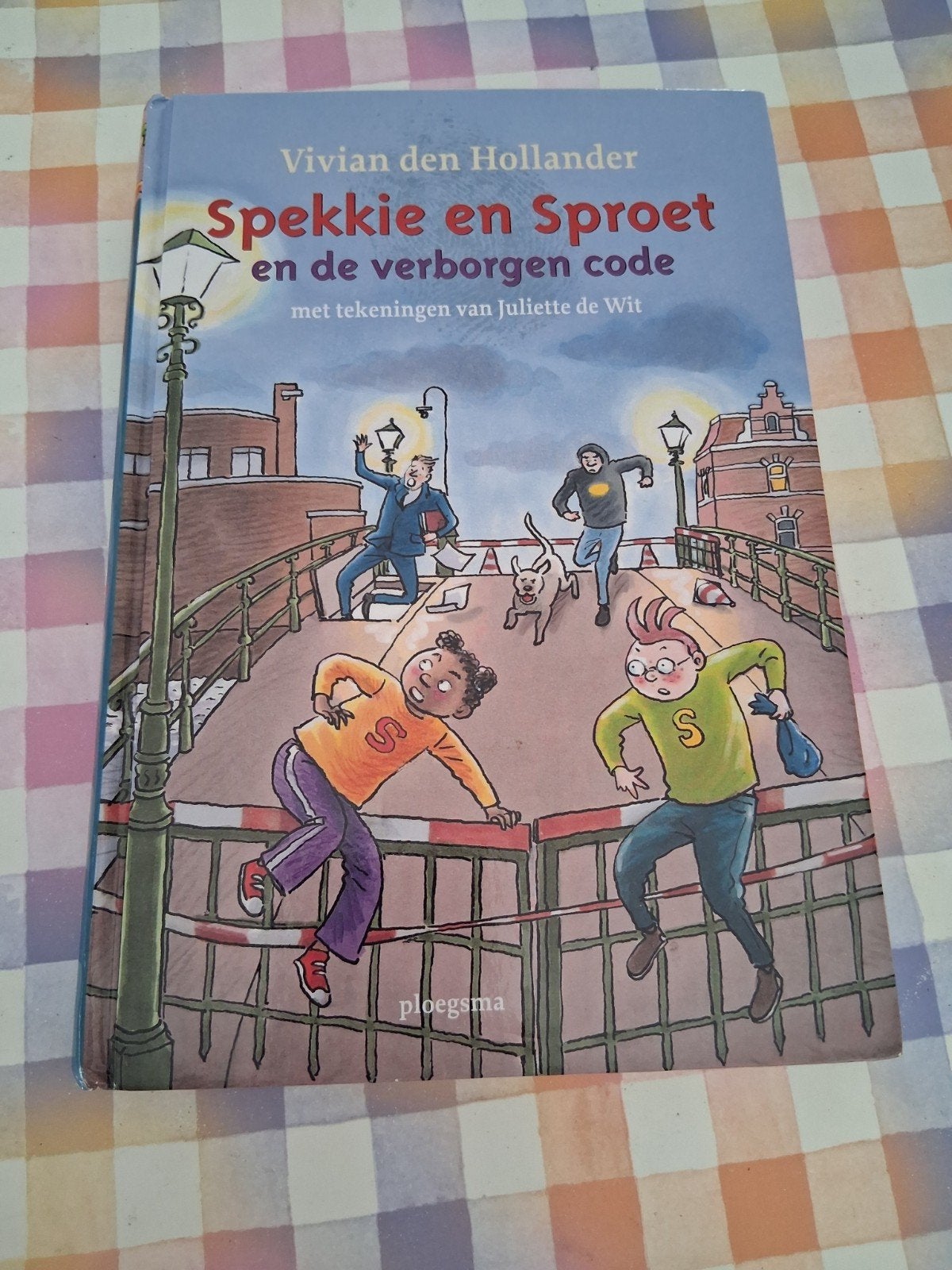 boek vivian den hollander - spekkie en sproet verborgen code, Boeken, Ophalen of Verzenden, Gelezen, Fictie algemeen