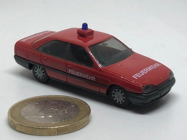 Opel Omega GLS Sedan FEUERWEHR, Herpa, Ophalen of Verzenden, Gebruikt, Auto, Herpa
