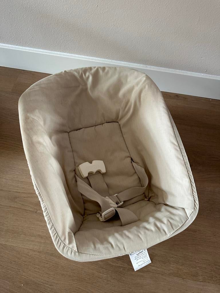 Stokke Tripp Trapp Newborn Set (oud model) met hoes, Kinderen en Baby's, Ophalen, Gebruikt, Overige typen, Gordel(s)