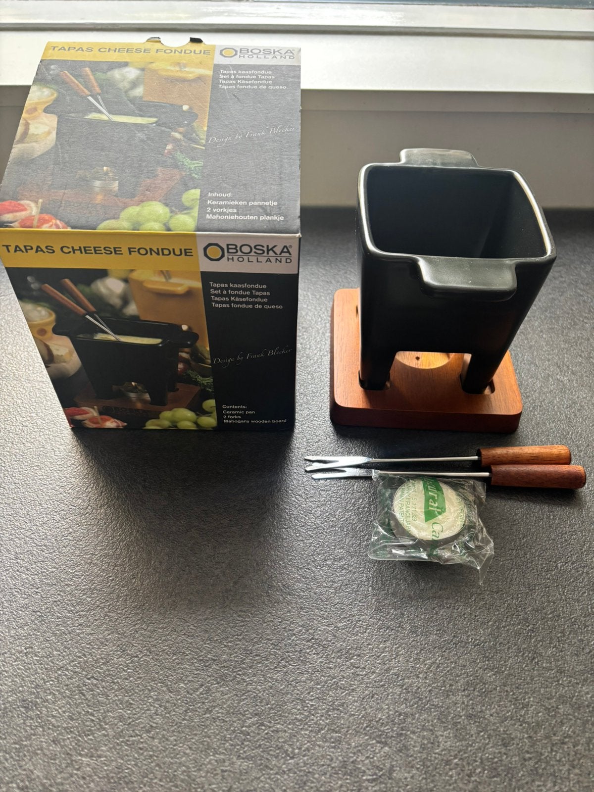 Boska kaasfondue set - 1 persoons - nieuw!, Witgoed en Apparatuur, Fonduesets, Ophalen of Verzenden, Nieuw, Fondueset