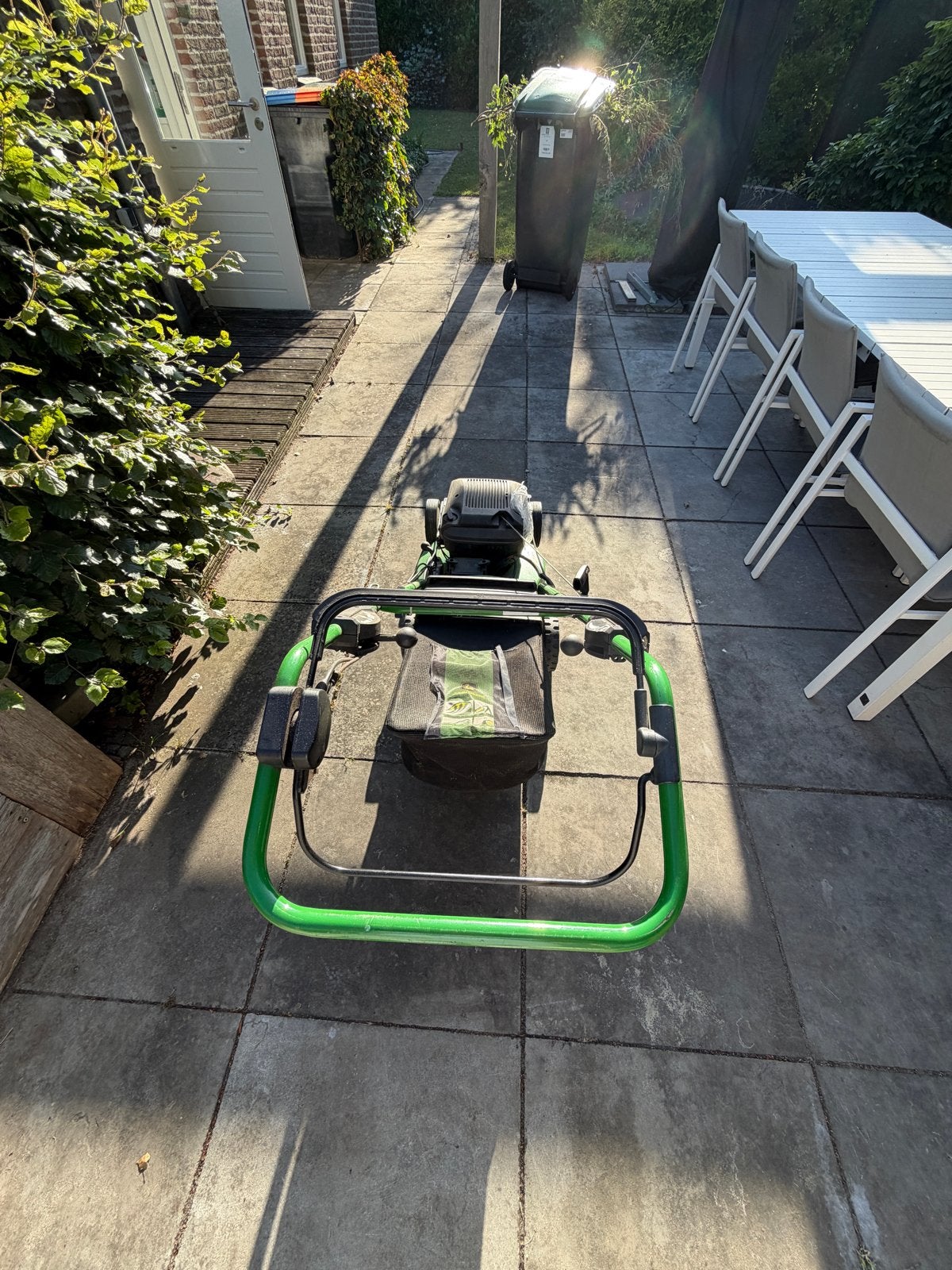 John Deere motor maaier - Dealer onderhouden, Tuin en Terras, Grasmaaiers, Ophalen, Cirkelmaaier, Benzine-grasmaaier, 40 t/m 49 cm