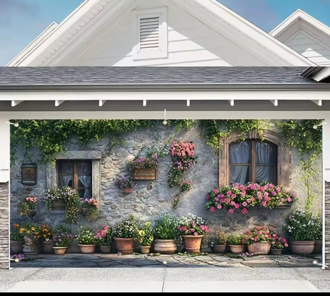 Tuinposter voor buiten decoratie, Ophalen, Zo goed als nieuw