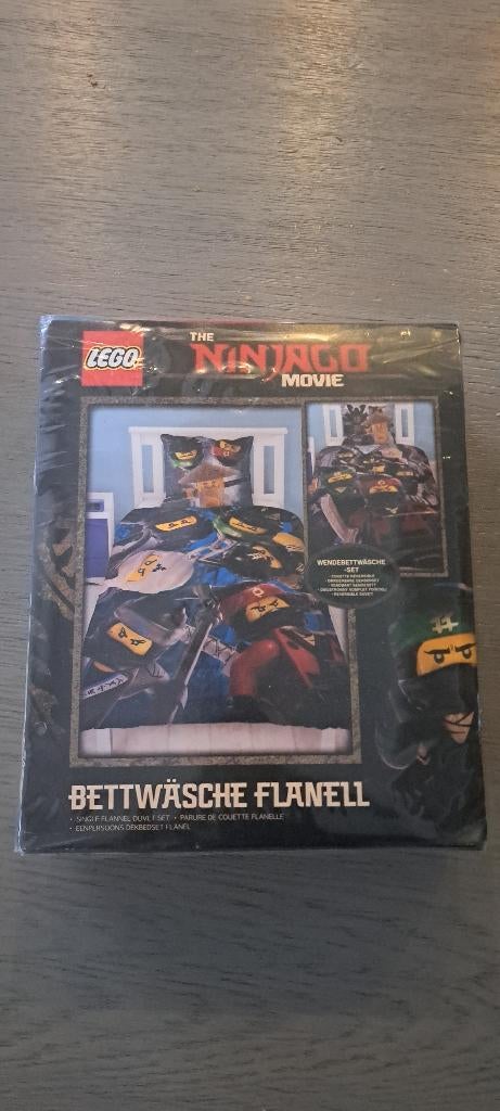 Nieuwe Lego ninjago dekbedovertrek set (dubbelzijdig), Overige kleuren, Jongetje of Meisje, Dekbedovertrek, Nieuw
