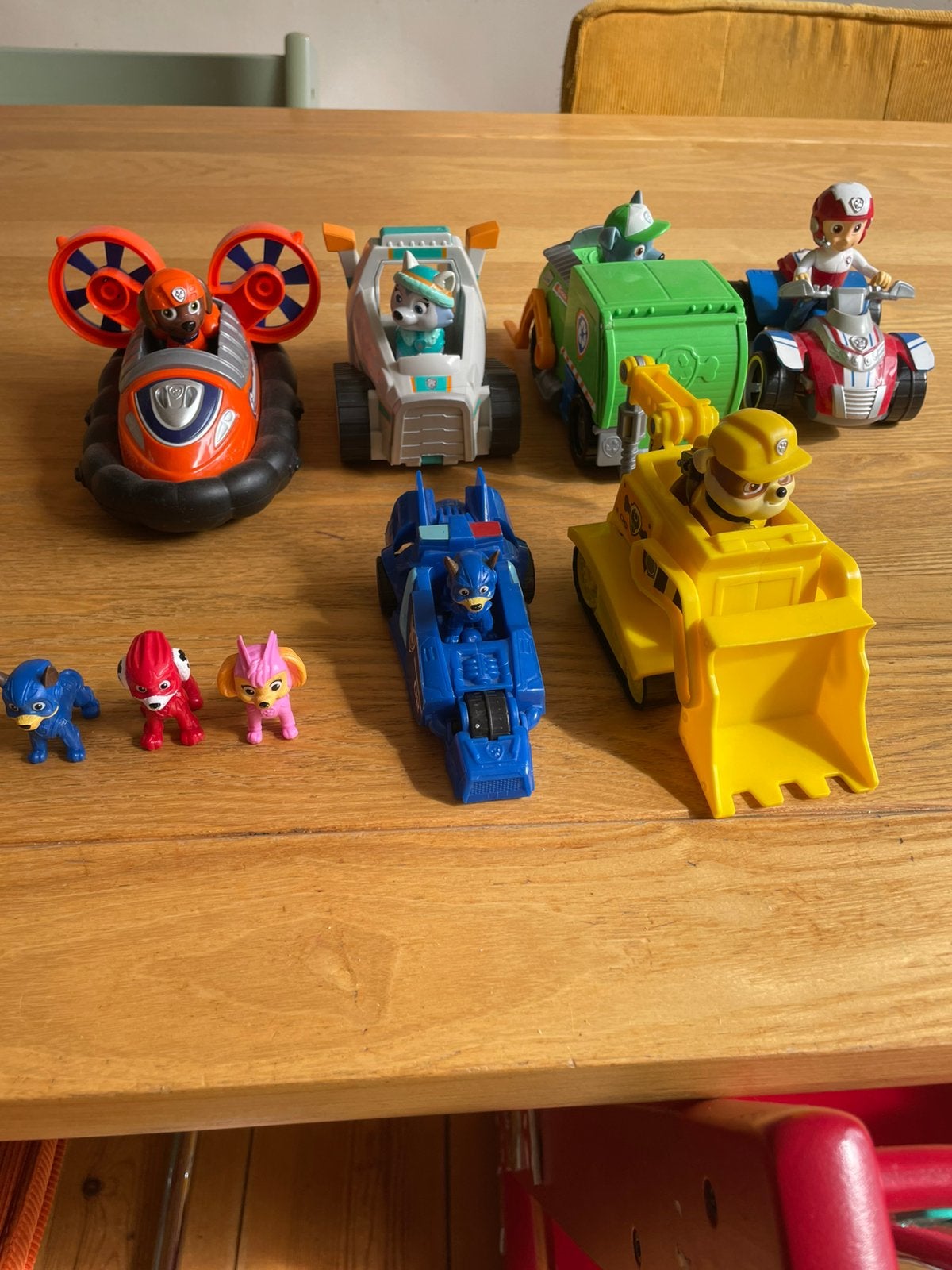Paw patrol figuren, Ophalen, Zo goed als nieuw