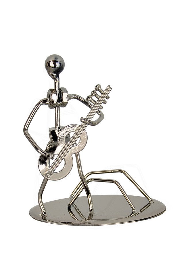 Diverse draadfiguren van oa cello, gitaar, banjo en saxofoon, Niet ingevuld, Niet ingevuld, Nieuw, Ophalen of Verzenden