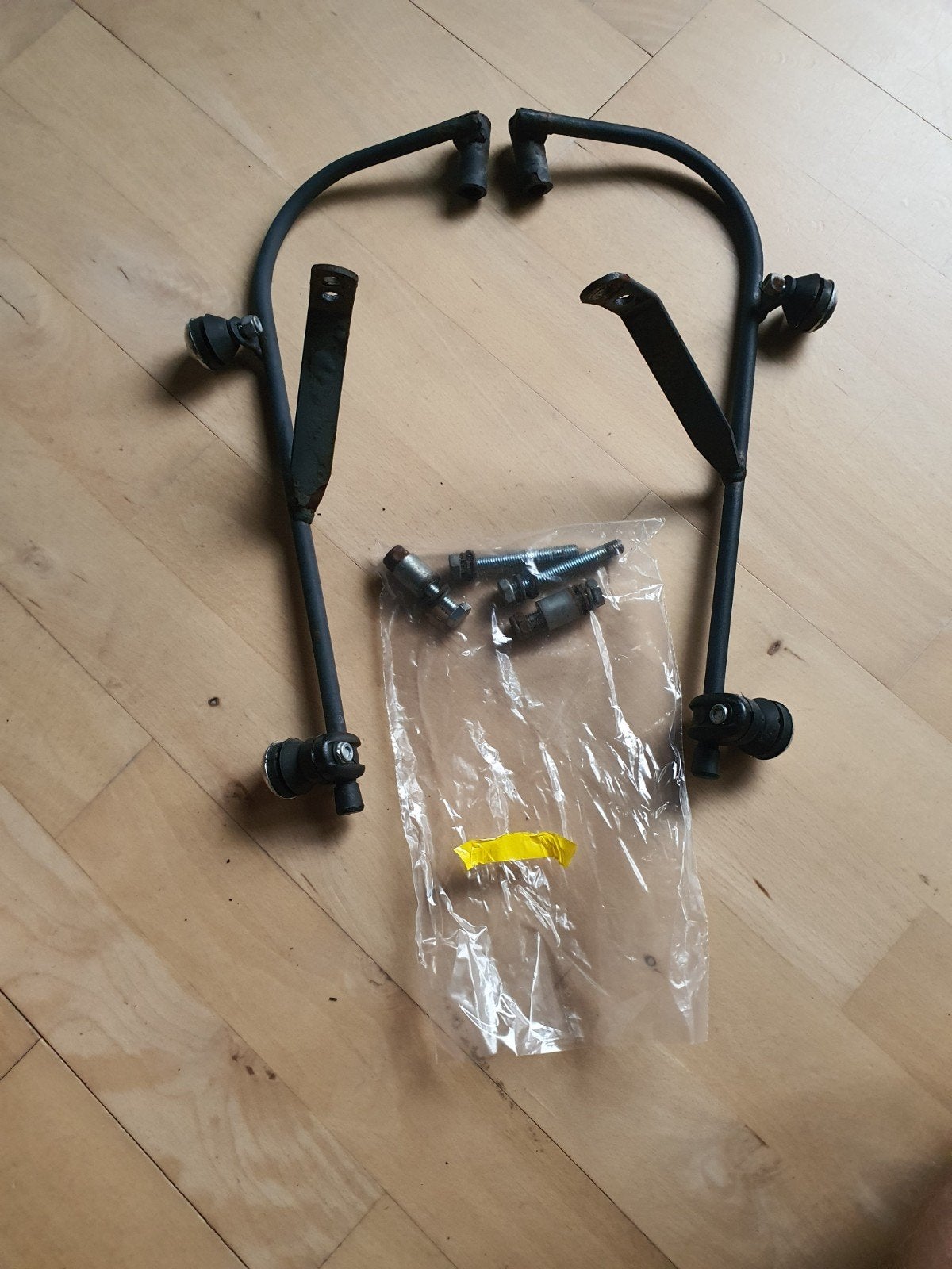 gebruikte steunen voor scooterscherm fiddle 2, Ophalen of Verzenden, Gebruikt, Overige typen, SYM