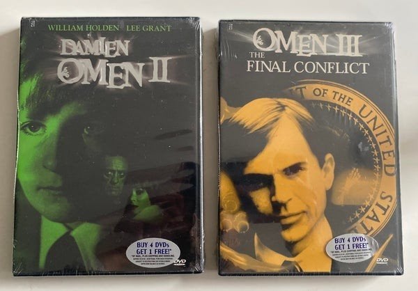 DAMIEN: OMEN 2 / OMEN 3: THE FINAL CONFLICT (REGION A) (IN S, Vanaf 16 jaar, Verzenden, Zo goed als nieuw
