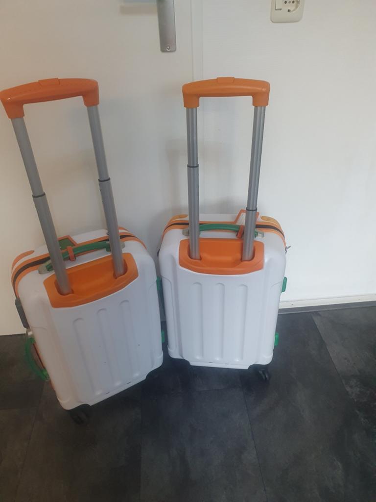 Koffer Postcodeloterij, Ophalen of Verzenden, Nieuw, Hard kunststof, 50 tot 60 cm