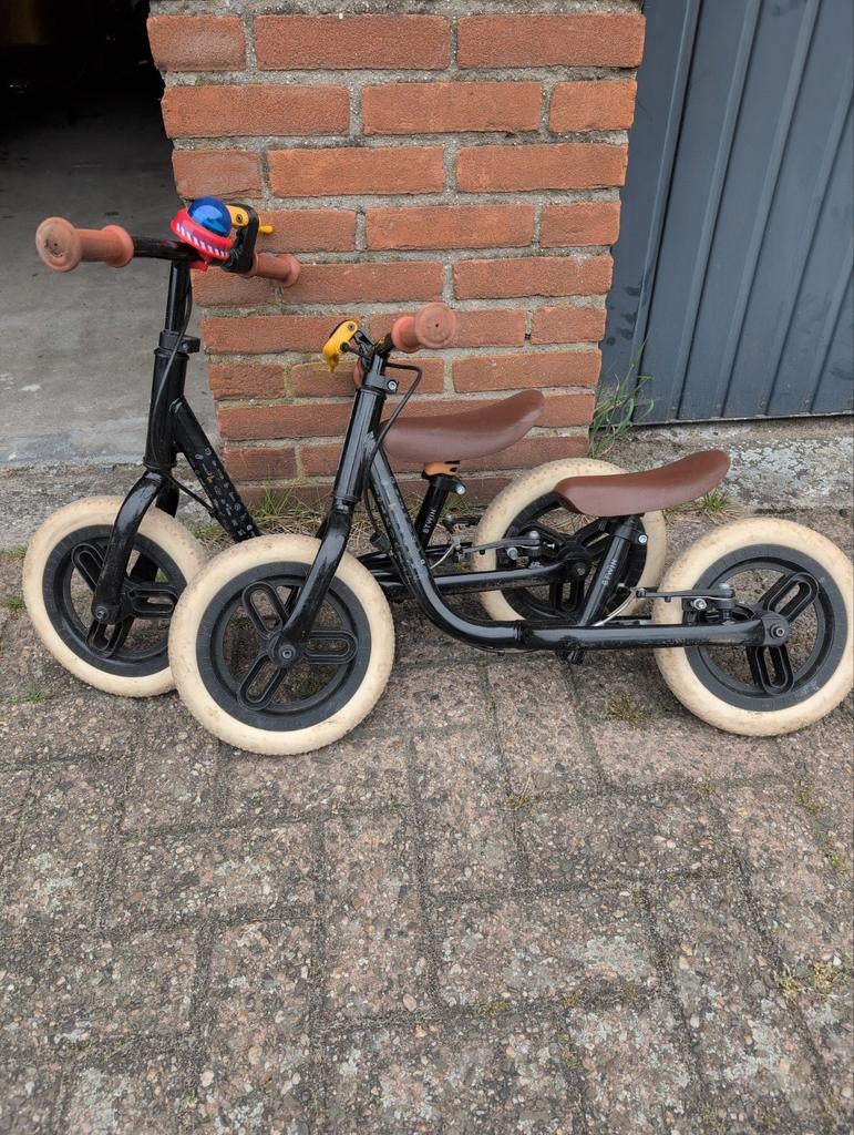 Twee gebruikte loopfietsen met gebruikssporen - per stuk, Ophalen of Verzenden