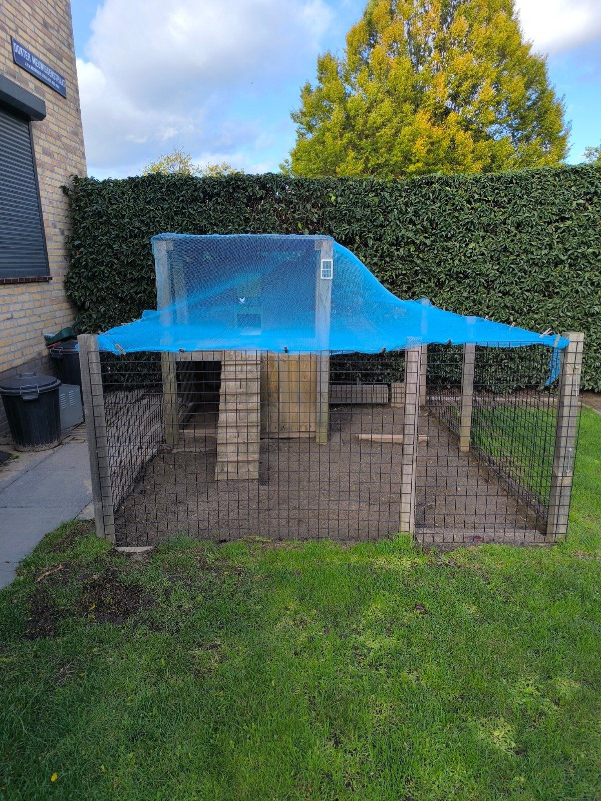 kippenhok / kippenvilla met ren, Dieren en Toebehoren, Ophalen, Gebruikt, Kippenhok of Kippenren