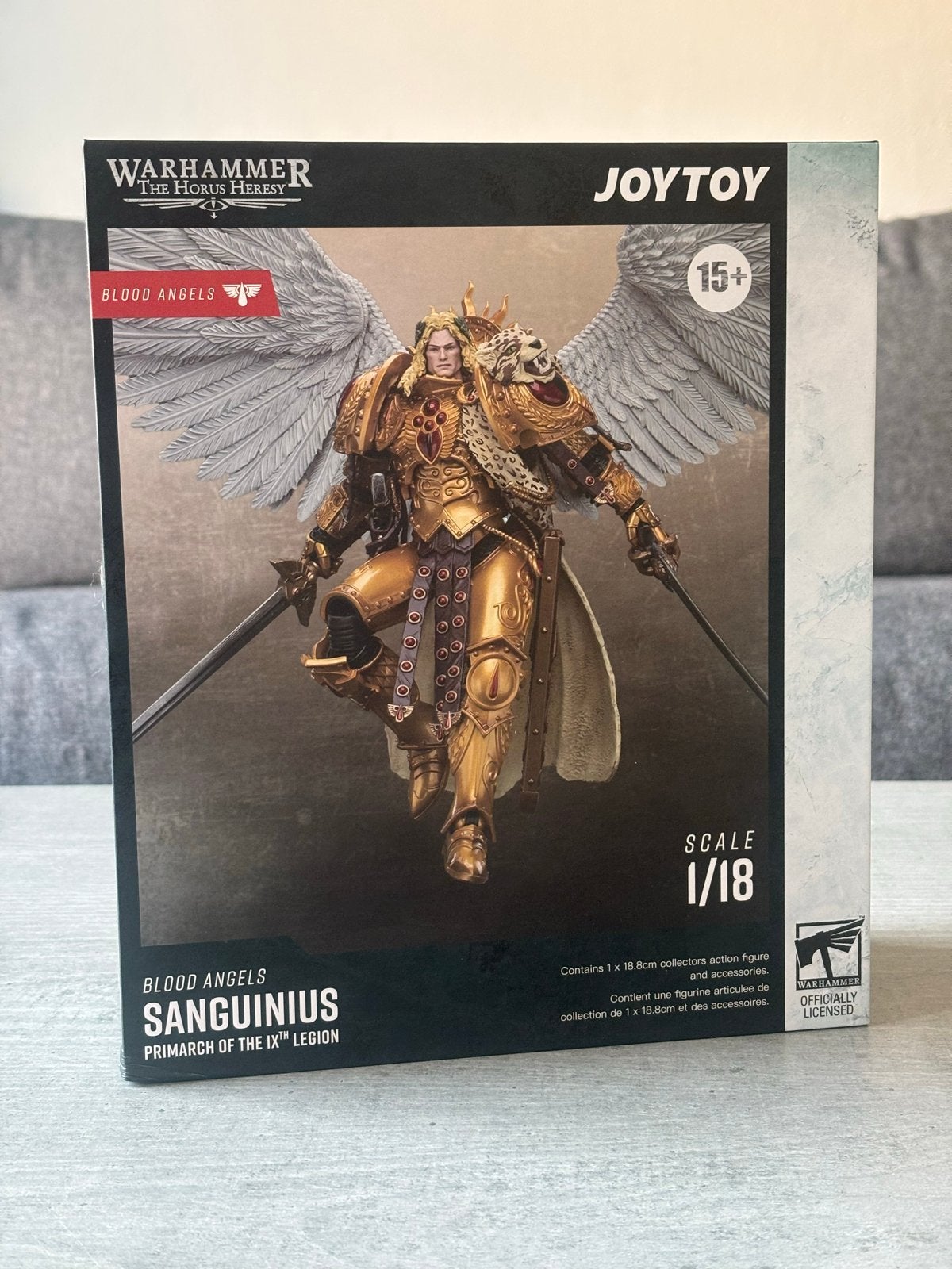 JoyToy Warhammer Sanguinius Primarch IX Legion Blood Angels, Ophalen of Verzenden, Nieuw