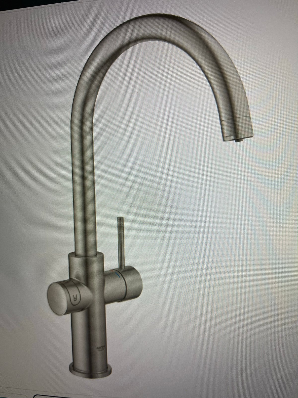 Grohe Blue gefilterd water kraan Supersteel app bedienbaar, Huis en Inrichting, Grohe, Ophalen of Verzenden, Metaal, Nieuw
