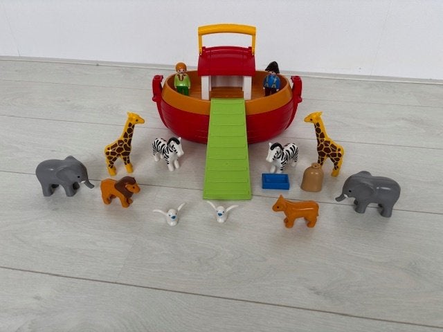 PLAYMOBIL Ark van Noach (200598), Ophalen, Complete set, Zo goed als nieuw, Boot/Schip