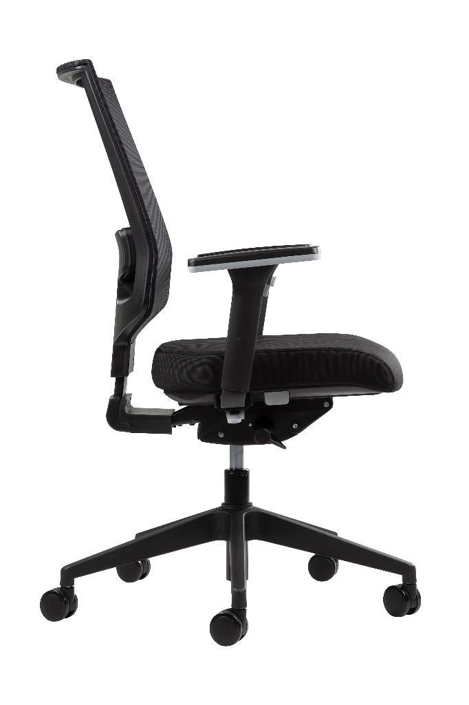 VST MX2 bureaustoelen, 5 jaar garantie, Europese norm!!!!, VST, Zwart, Nieuw, Ophalen of Verzenden