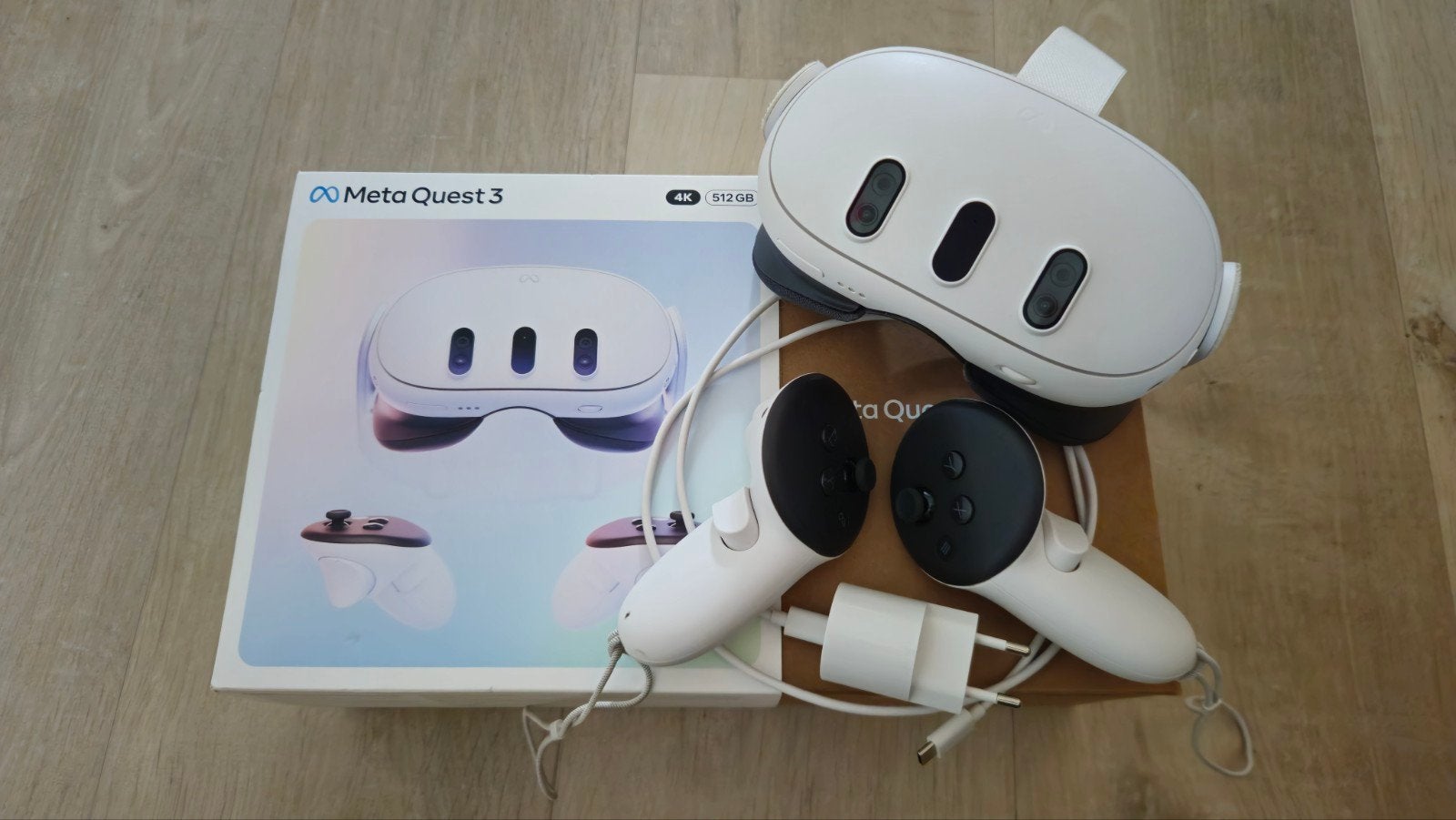 Meta Quest 3 - 512Gb - VR-bril - Zo goed als nieuw, Ophalen of Verzenden, Zo goed als nieuw, VR-bril, Overige platformen
