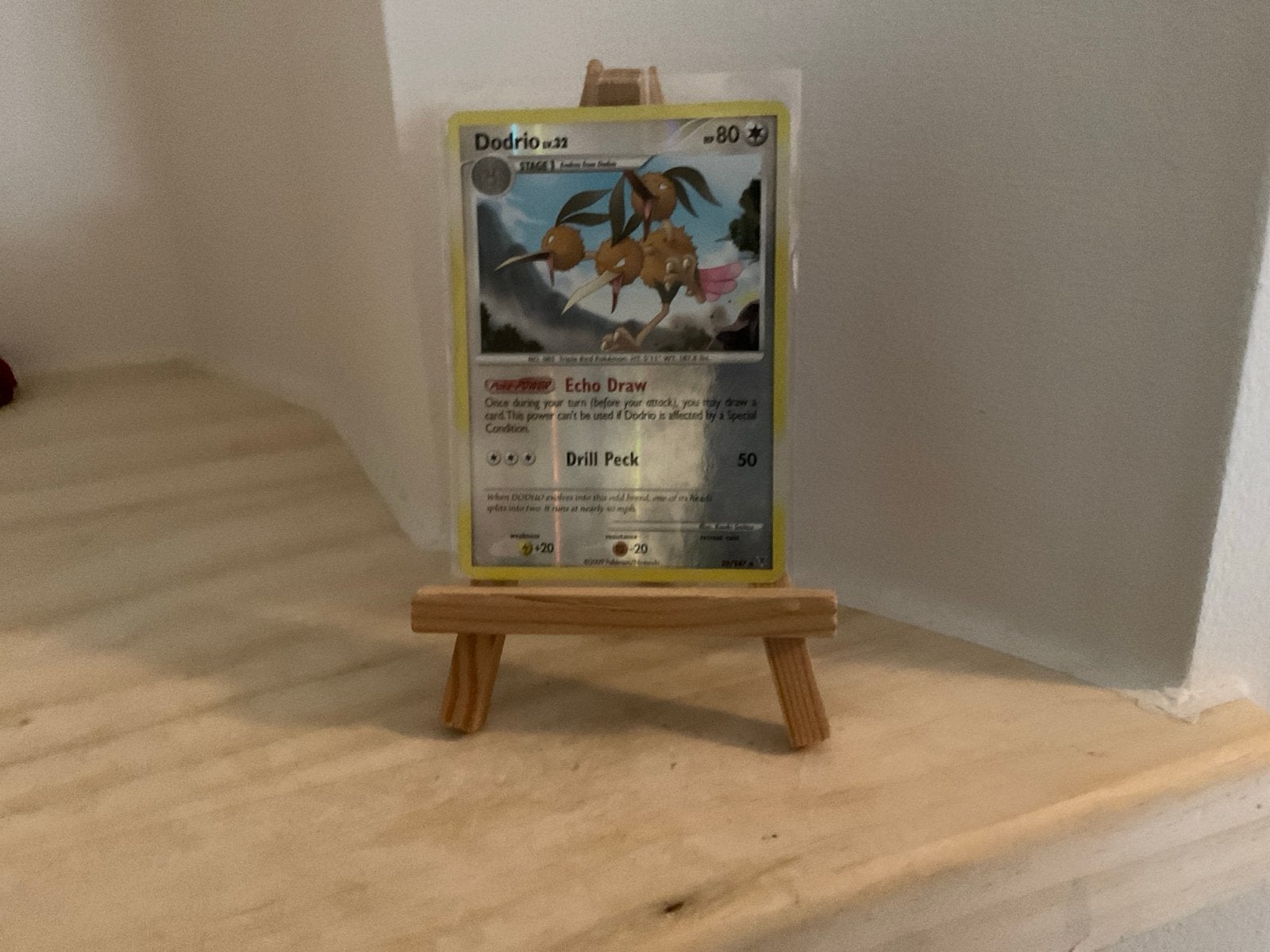 Dodrio Reverse Holo Rare Pokémon Kaart (Good/Excellent), Ophalen of Verzenden, Gebruikt, Losse kaart, Foil