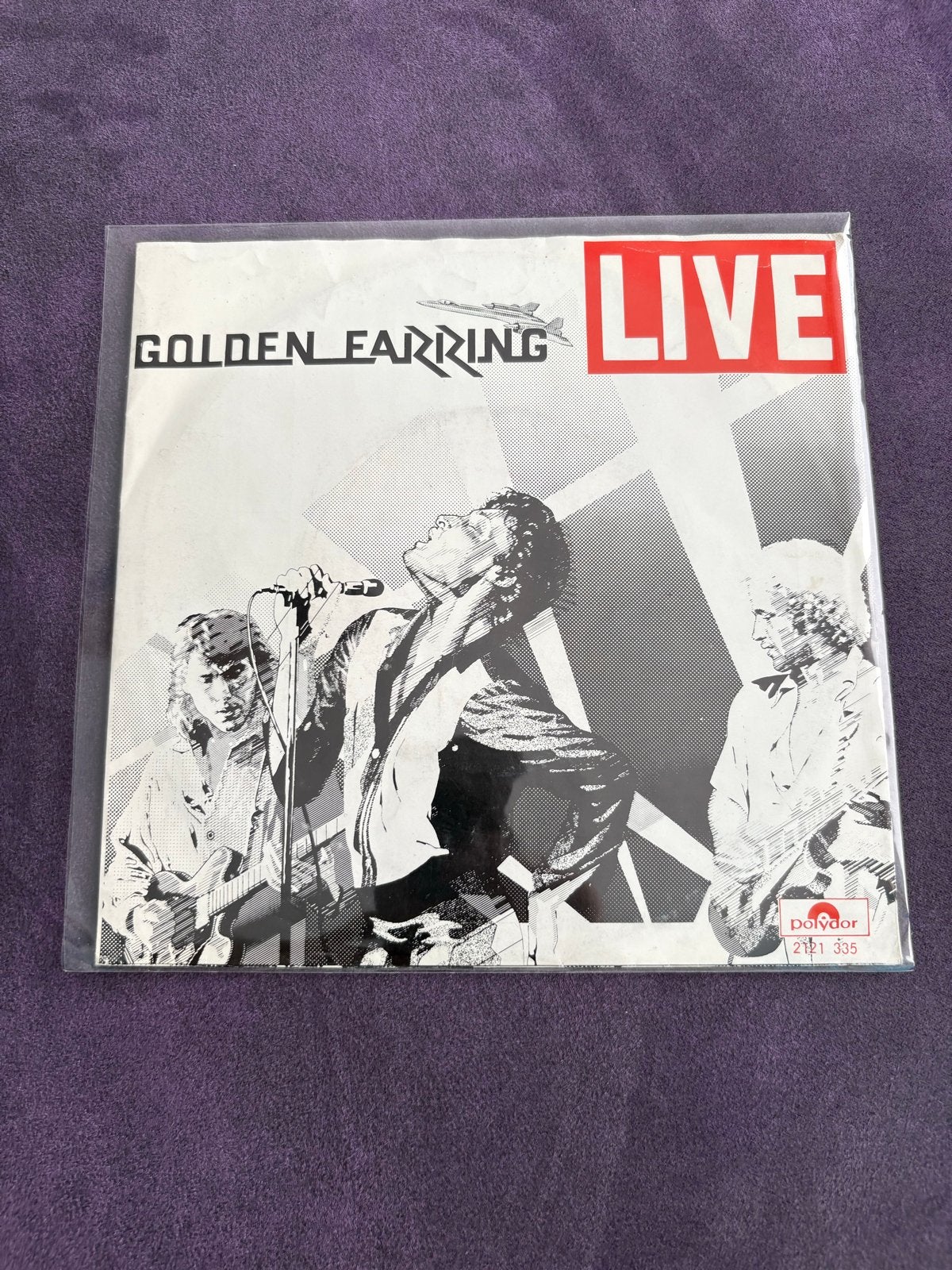 Golden Earring Live - Just Like Vince Taylor / Radar Love, Gebruikt, 7 inch, Ophalen of Verzenden, EP