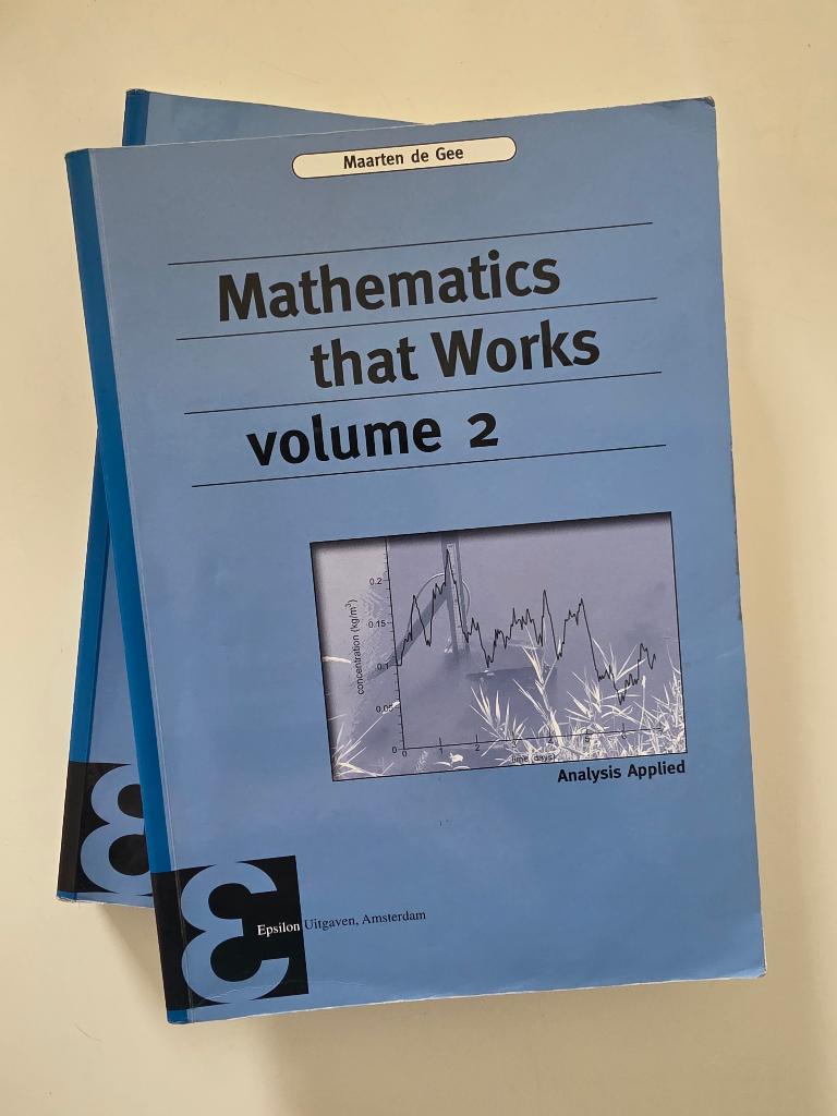 Mathematics that Works Volume 2 and 3, Boeken, Ophalen of Verzenden, Maarten Gee, Beta, WO