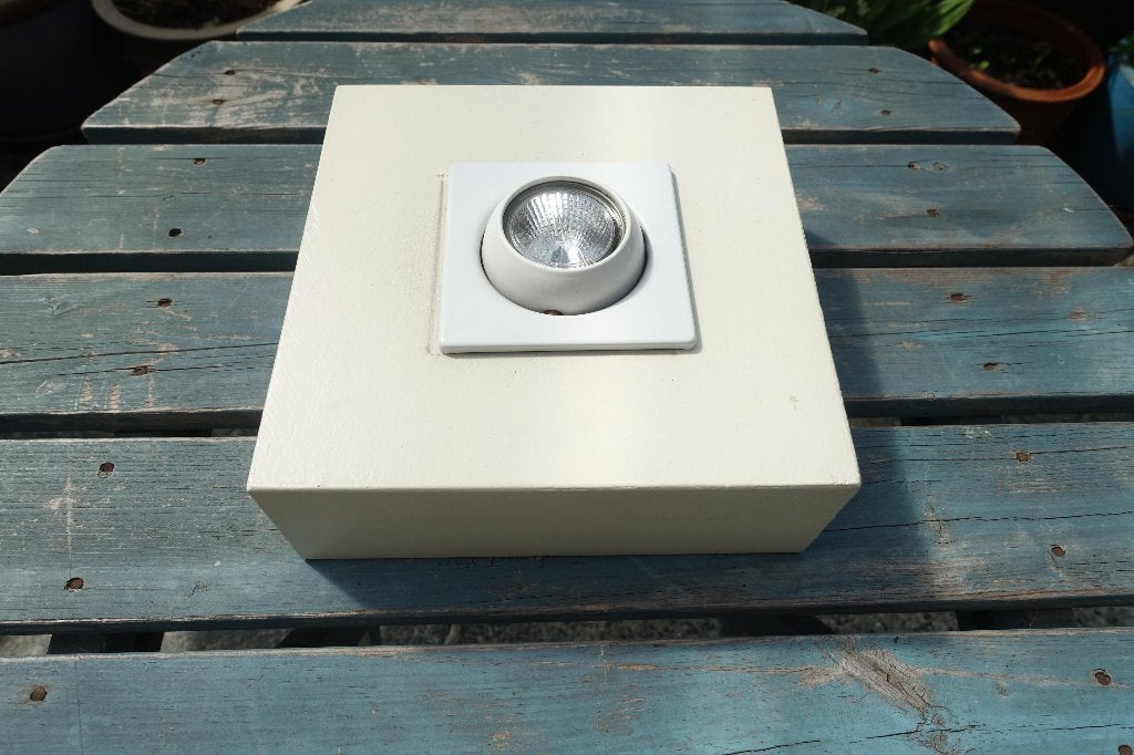 12v halogeen spot 60w met ingebouwde trafo, Halogeen, Gebruikt, Ophalen of Verzenden, Geschikt voor plafondmontage