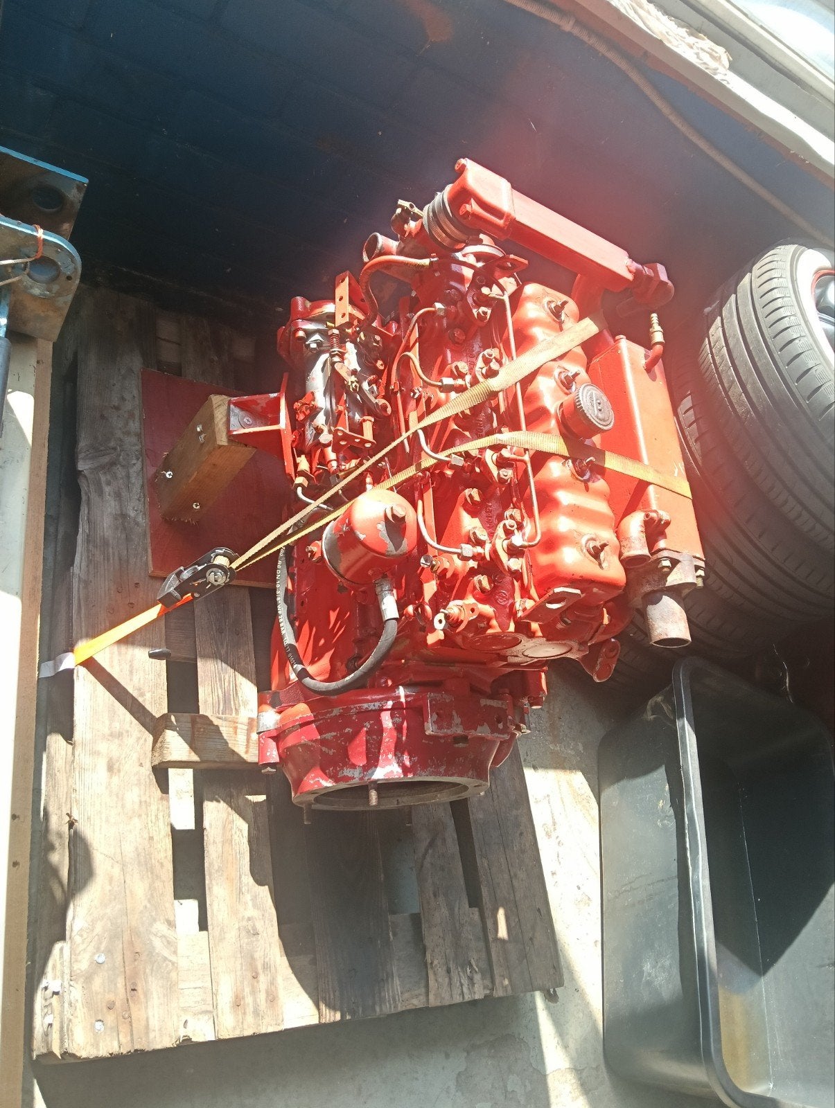 Indenor dieselmotor 53pk - Betrouwbare scheepsmotor, Ophalen, Gebruikt, Diesel, Binnenboordmotor