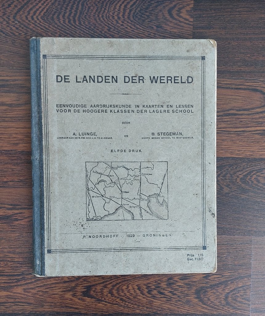De landen der wereld uit 1929, Overige gebieden, Ophalen of Verzenden, 20e eeuw of later, Gelezen