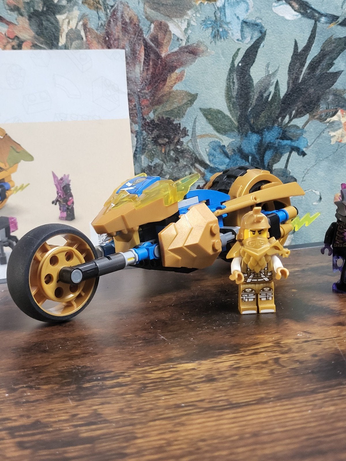 Lego Ninjago 71768 Jay's gouden draken motor, Lego, Zo goed als nieuw, Complete set, Inclusief minifiguren
