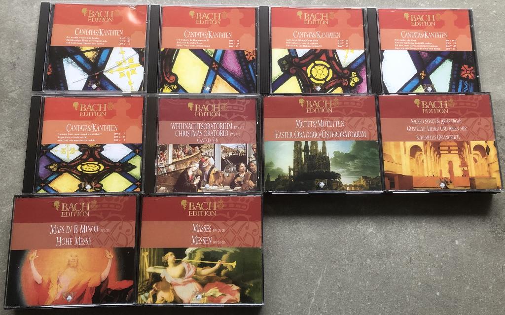 BACH - 14 CD´S (INCL. BOXSETS), Ophalen of Verzenden, Barok, Zo goed als nieuw, Overige typen