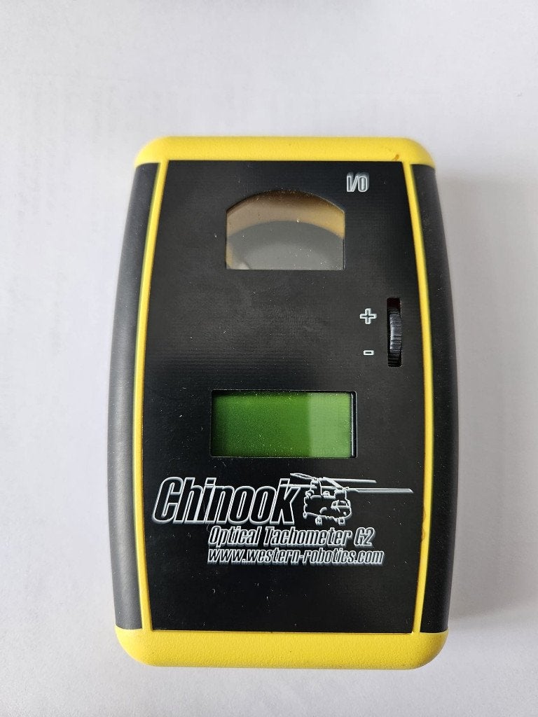 Rc helicopter toerenteller: Chinook Optical Tachometer G2, Ophalen of Verzenden, Zo goed als nieuw, Helikopter