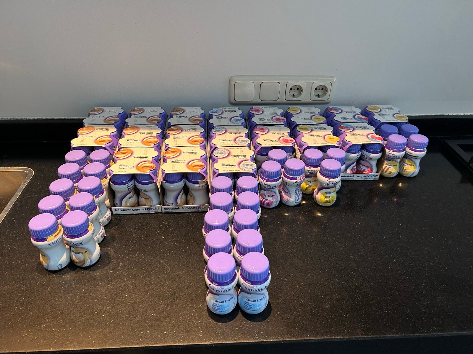 Nutricia Nutridrink diverse smaken 102 flesjes van 125 ml, Ophalen of Verzenden