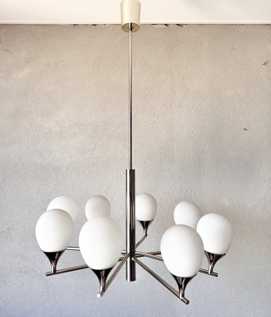 Vintage Kaiser Leuchten hanglamp, Niet ingevuld, Gebruikt, Mid century, Niet ingevuld