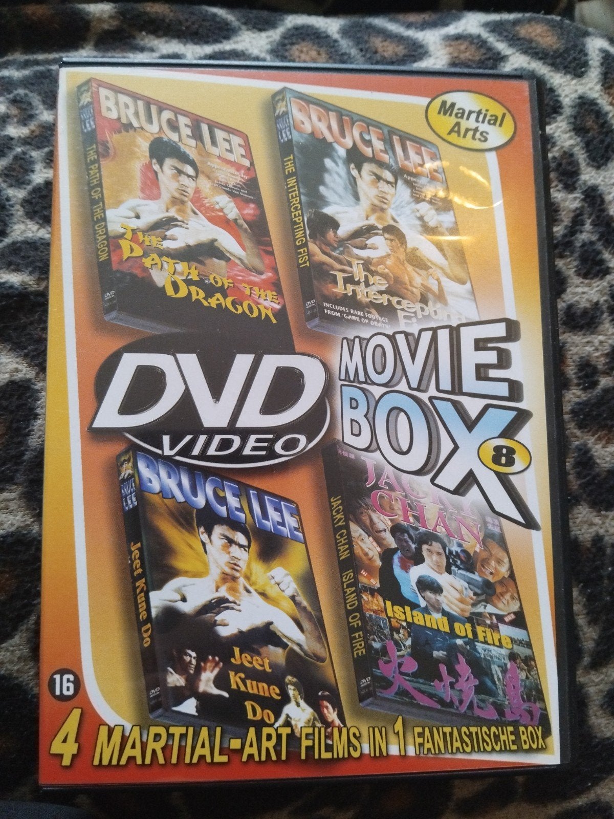 4 martial-arts films 2 disc's, Vanaf 16 jaar, Ophalen, Zo goed als nieuw, Martial Arts