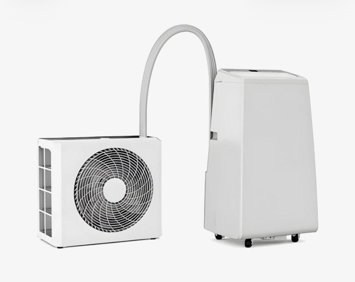 Portable Split Airconditioner 12000 BTU.  Nu tijdelijk €890!, Nieuw, 3 snelheden of meer, Ophalen of Verzenden, Koelen en Ontvochtigen