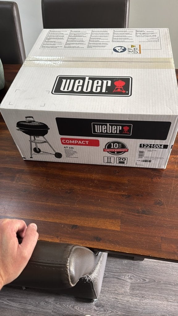 Weber Compact (47cm), Ophalen, Nieuw, Weber