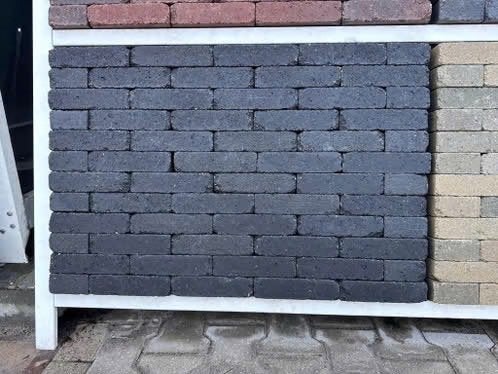 stonique trommel waalformaat 7 cm antraciet, Tuin en Terras, Tegels en Klinkers, Klinkers, Nieuw, Ophalen of Verzenden, 10 m² of meer
