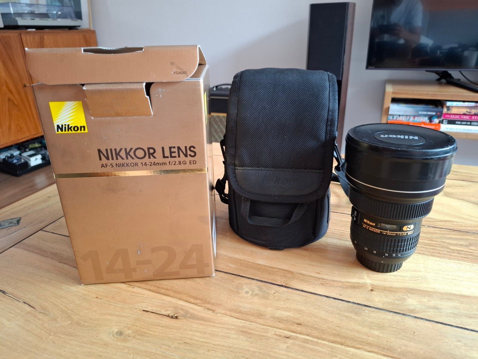 Nikon AF-S Nikkor 14-24mm f/2.8G ED Groothoeklens, Gebruikt, Nikon, 12 mm, Nikon F-mount