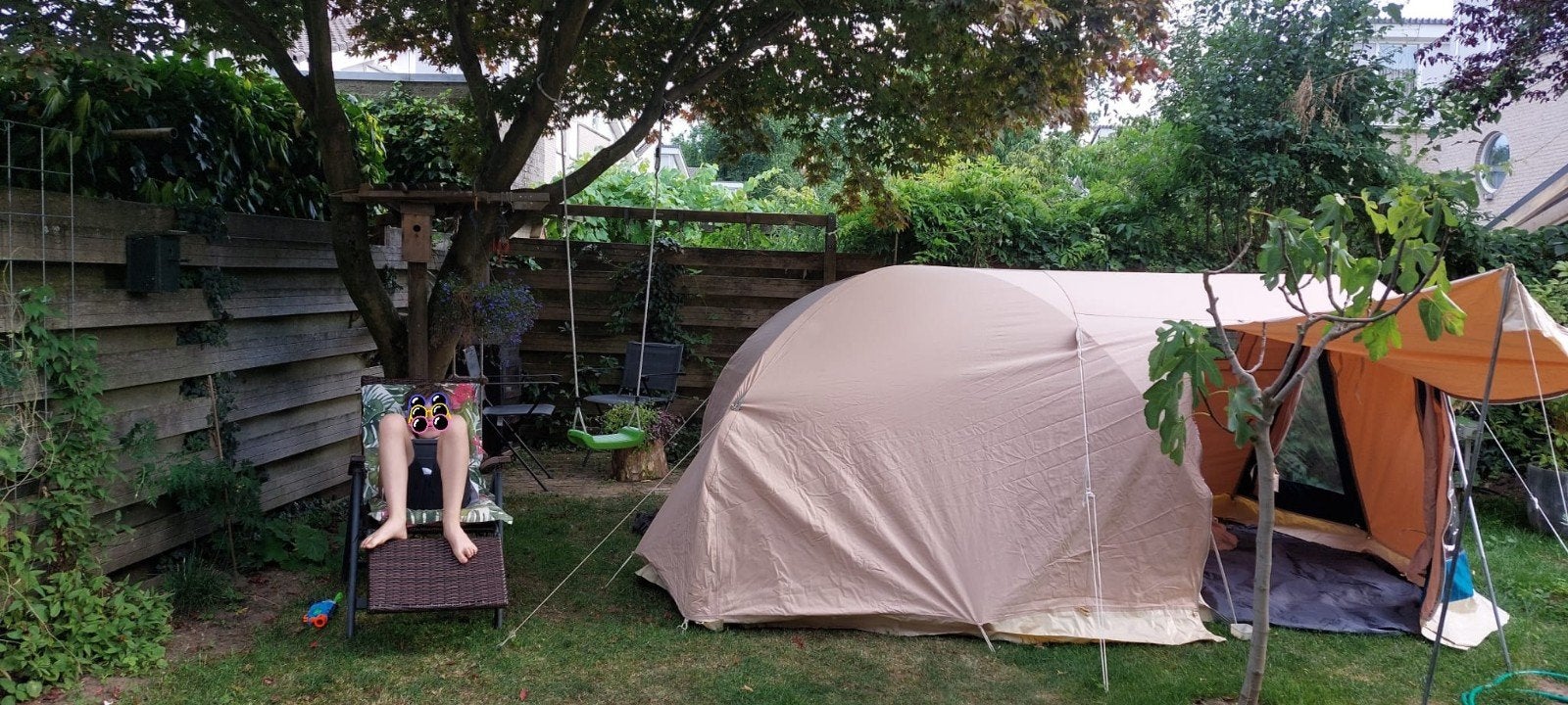 DeWit Newport 210 katoenen koepeltent, Ophalen, Gebruikt, Tot en met 3