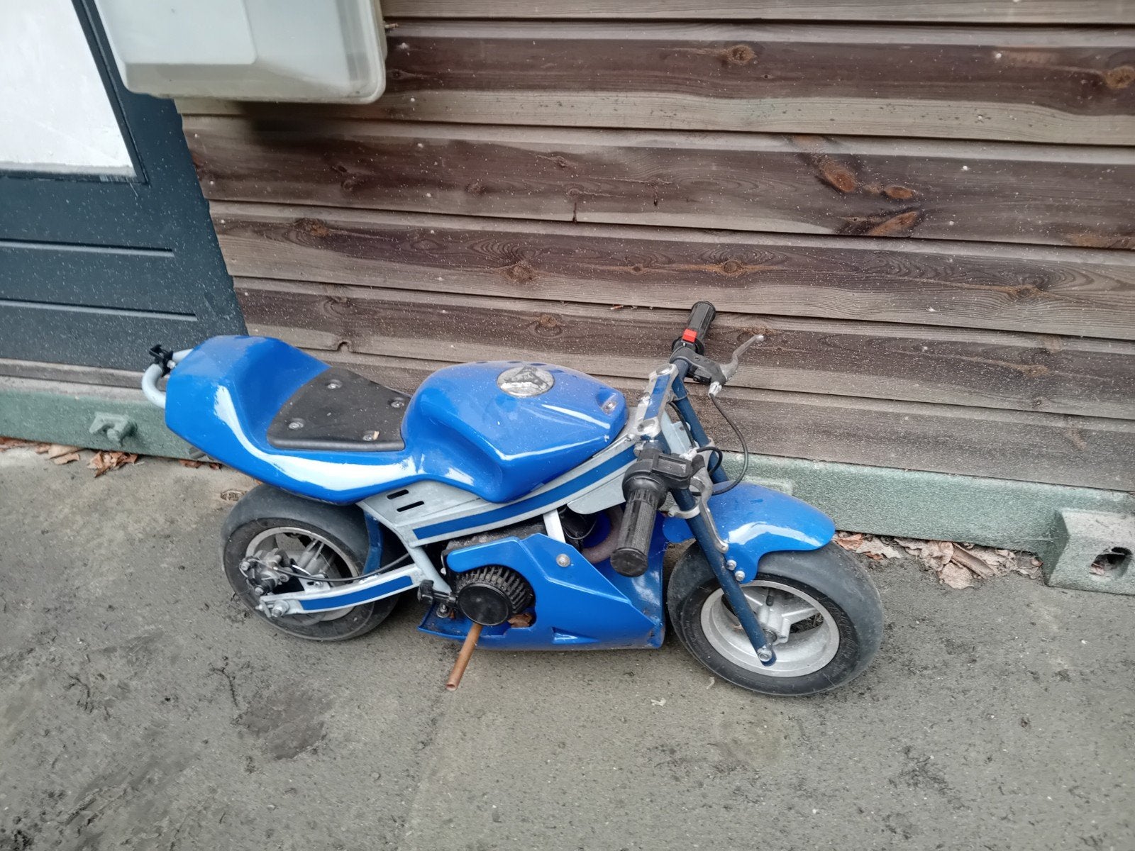 Mini Pocketbike - Blauw, Ophalen, Gebruikt, Onbekend, Overige typen